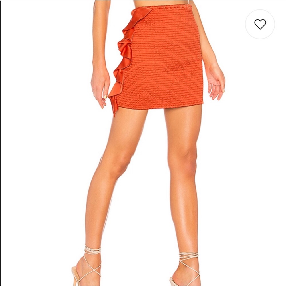 NBD Leo Smocked Skirt